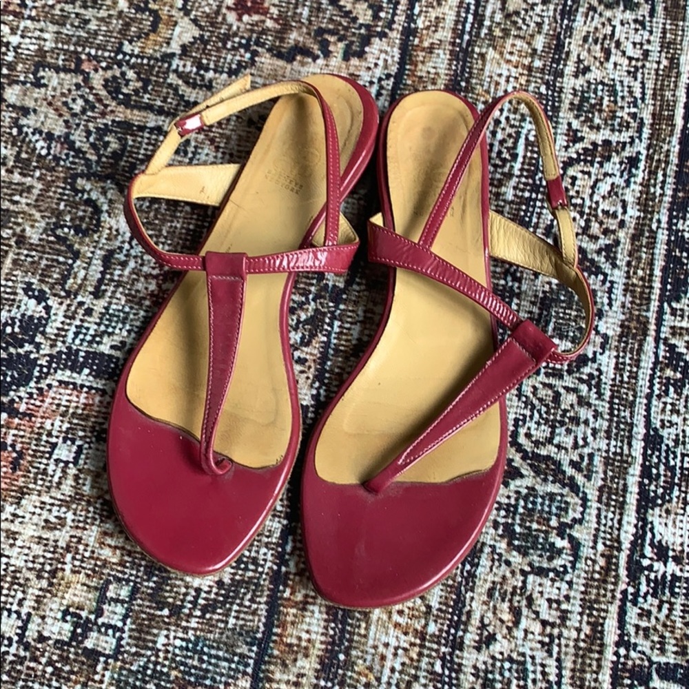 Barney’s Co-Op Patent Sandals